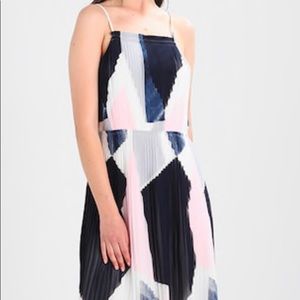 Banana Republic Pleated Fit and Flare Dress